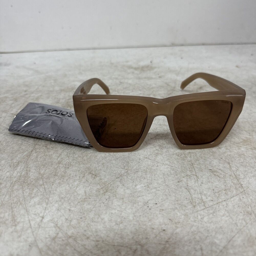 Sojos Oversize Square Shell Frames Unisex Uv400 S… - image 1